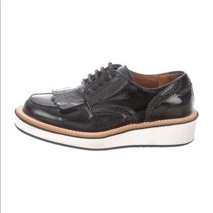 Authentic GIVENCHY platform oxfords women size 38